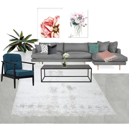 אליענה ואביב סלון Interior Design Mood Board by dana