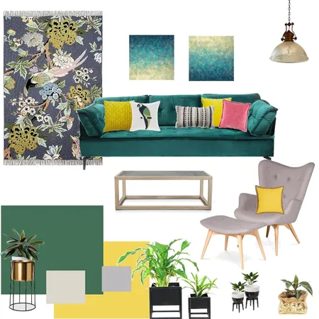 חוה בראוד Interior Design Mood Board by netanevohorovitz