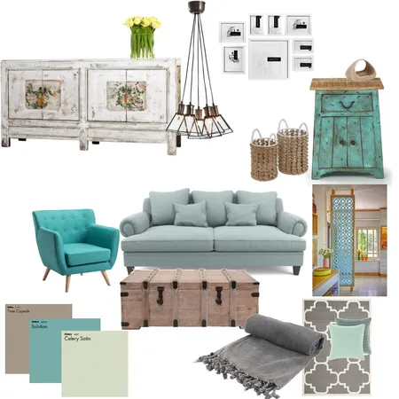לוח השראה Interior Design Mood Board by moshe40