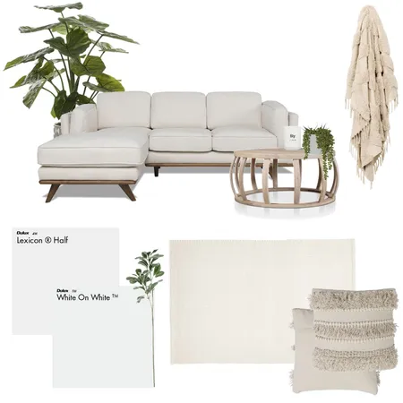 Hamptons Interior Design Mood Board by AMBIENCEDESIGNS
