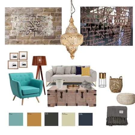 לוח השראה מלכי יצחק Interior Design Mood Board by moshe40