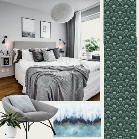 חדר שינה- יוליה Interior Design Mood Board by maytal.arc