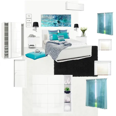 Тюркоаз Interior Design Mood Board by m3ia14