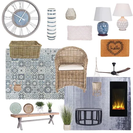 Beach Interior Design Mood Board by oohhoo