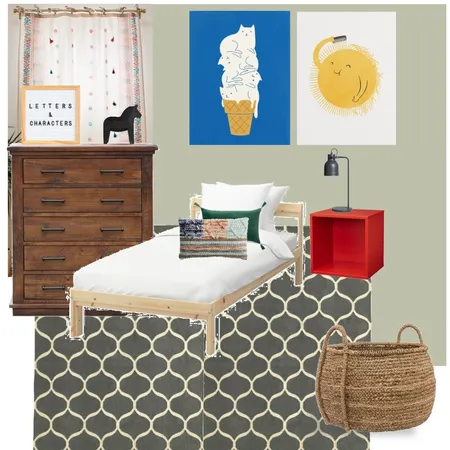 חדר ילדים 1 Interior Design Mood Board by ormashiach