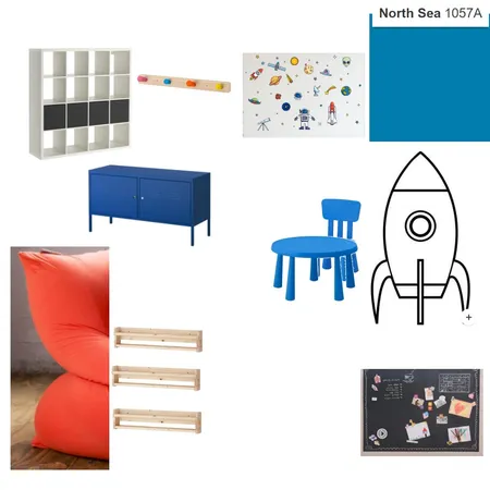 חדר משחקים-שביט Interior Design Mood Board by reutloop on Style Sourcebook