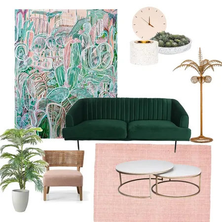 Palm Springs Interior Design Mood Board by Simplestyling