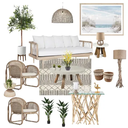living 3 Interior Design Mood Board by Shosho746