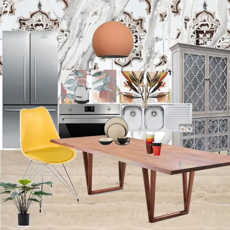 кухня Interior Design Mood Board by akzholtoeva