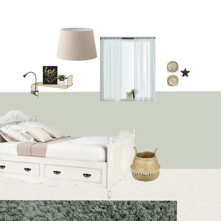 החדר של אמה 3 Interior Design Mood Board by livnatdoron