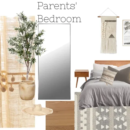 רוני ועמיחי חדר שינה Interior Design Mood Board by shanipalmai
