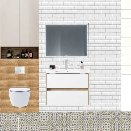 ванная Interior Design Mood Board by ElvPetrova