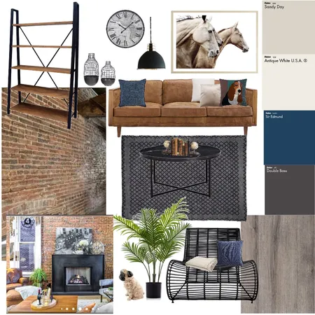 industrial Interior Design Mood Board by Jasper1