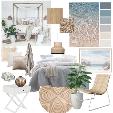 Coastal Interior Design Mood Board by ellygoodsall