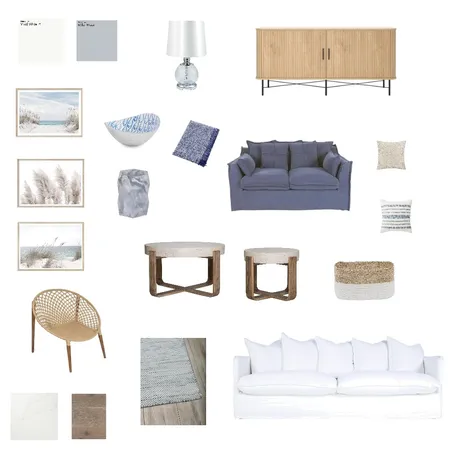 Hamptons Style Interior Design Mood Board by theoldhouse