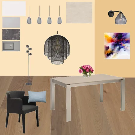 Moodboard_Essküche Interior Design Mood Board by ilva