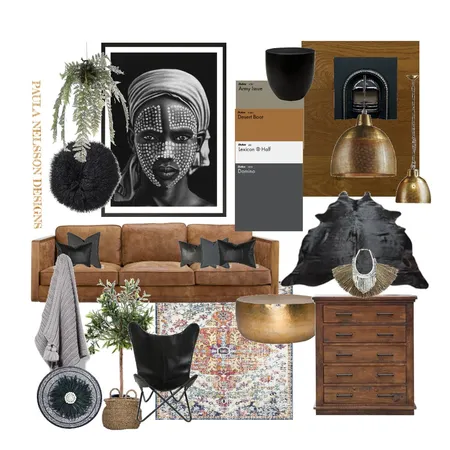 Living Room Mood Board Interior Design Mood Board by PaulaNelssonDesigns