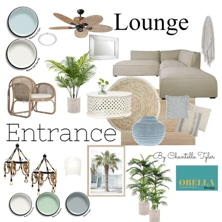 IDI Module 7 Coastal Analogus Interior Design Mood Board by obelladesign on Style Sourcebook