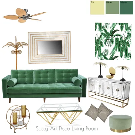 Art Deco meets Casablanca 2 Interior Design Mood Board by Design by Stefania on Style Sourcebook