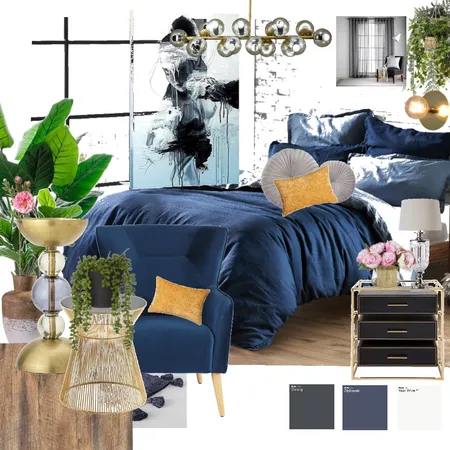 Glamorous Interior Design Mood Board by Lwallace