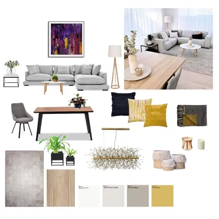 sala de estar 6 Interior Design Mood Board by beatrizcordeiro