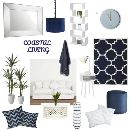 COASTAL LIVING Interior Design Mood Board by YANNII