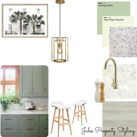 Sage Green Moodboard Interior Design Mood Board by Juliebeki