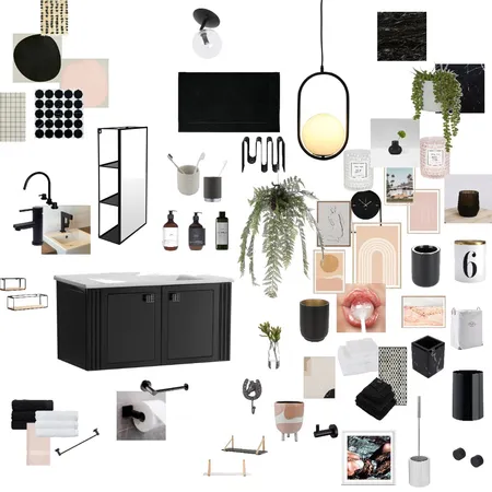 SDB Ideas stuff Interior Design Mood Board by Dripping.Design