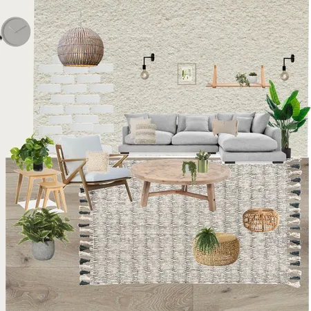 קניג לוח הומסטיילינג לסלון Interior Design Mood Board by tamirydesign