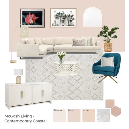 McCosh Contemporary Coastal Interior Design Mood Board by Sharon Harper