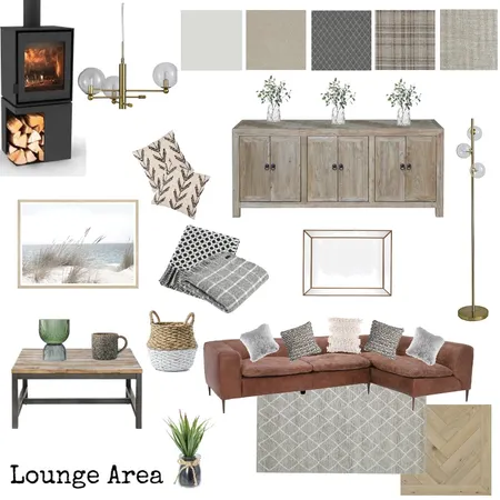Lounge Area - Final Interior Design Mood Board by Jacko1979