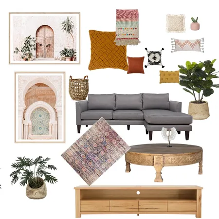 LIVING ROOM Interior Design Mood Board by gscant