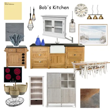 Bob's Kitchen Interior Design Mood Board by AmeliaCooper