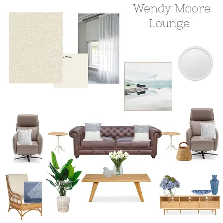 Wendy Moore Loung Interior Design Mood Board by Simply Styled