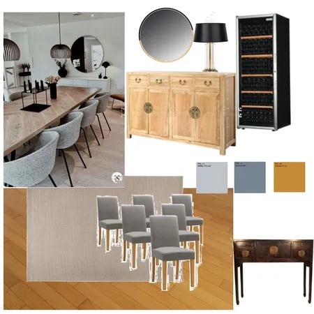 Nat dining Interior Design Mood Board by robertadifa1