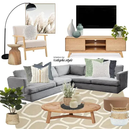 scandi living room Interior Design Mood Board by stephc.style