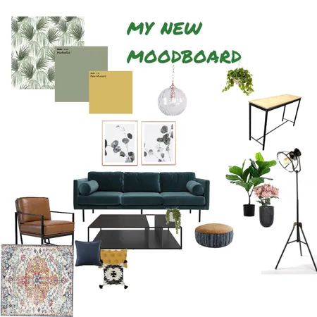 living room 2 Interior Design Mood Board by Roncha