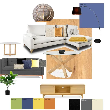 Mood Board Living Interior Design Mood Board by vimoraes