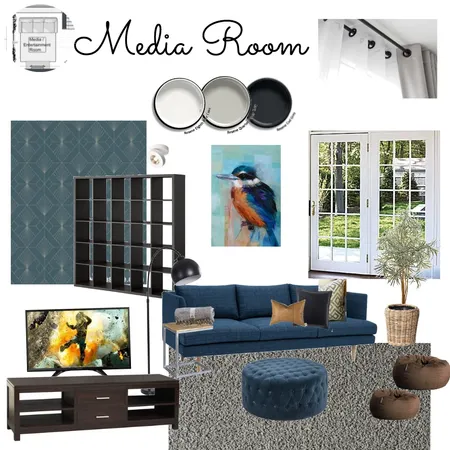 Mod 9 Media updated Interior Design Mood Board by Selah Interiors