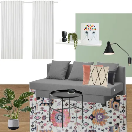 קרני ירוק Interior Design Mood Board by hadas doron