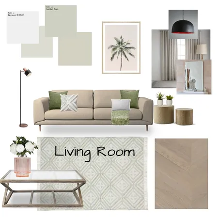 Living Room Interior Design Mood Board by aarontim