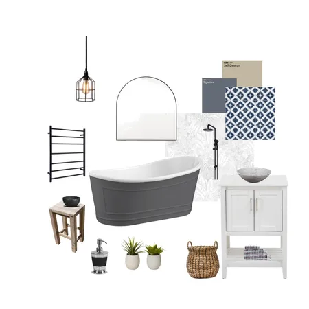 Bathroom Interior Design Mood Board by Dorothy Harrington