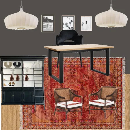 office style 2 Interior Design Mood Board by livingquartersco