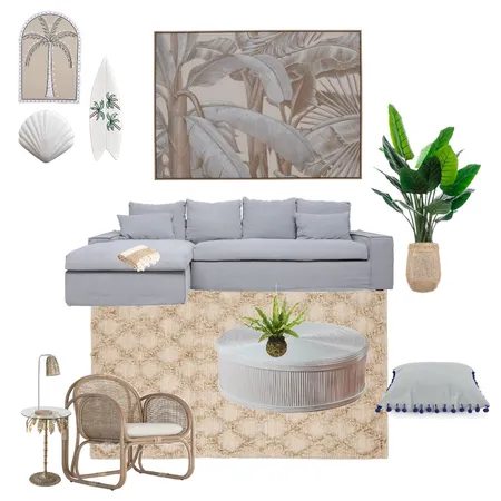 Tropical Beach house Interior Design Mood Board by Simplestyling