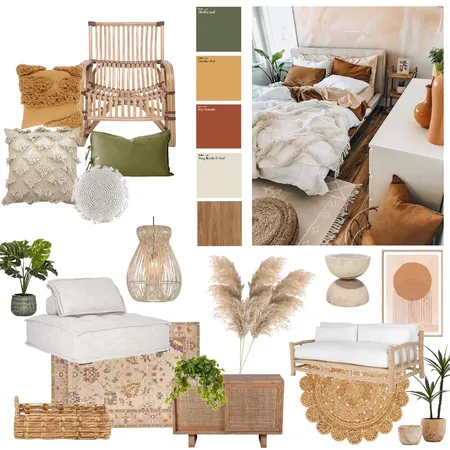 BOHEMIAN option 2 Interior Design Mood Board by banccs