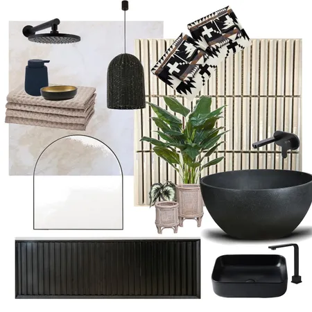 Bathroom #1 Interior Design Mood Board by LaraFernz