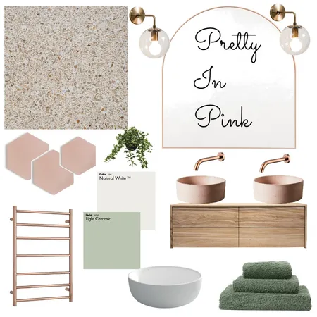 Pretty In Pink 2 Interior Design Mood Board by sianaesz78