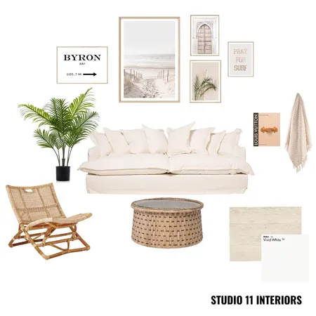 Coastal Living Interior Design Mood Board by studio11interiors