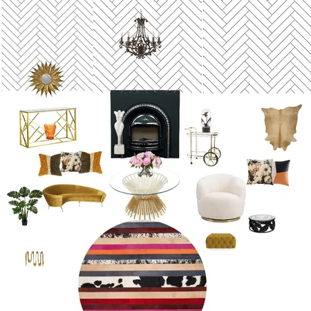 glamshine Interior Design Mood Board by Ohlala