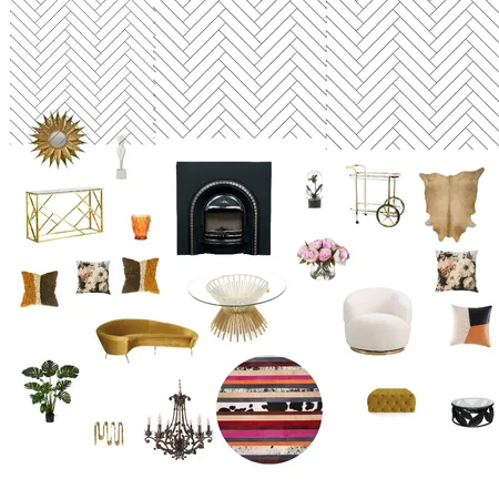 glamshine Interior Design Mood Board by Ohlala
